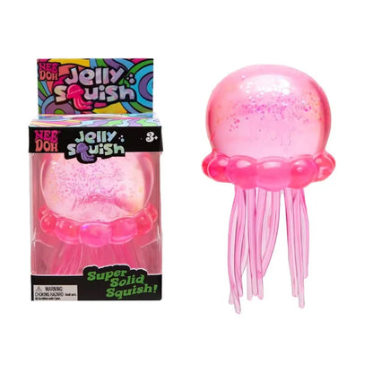 Squishies Nee Doh Jellyfish Squish Toy Fidget Toy, Water Sensory Soft Jelly Squeeze Stress Relief Fidget Toy