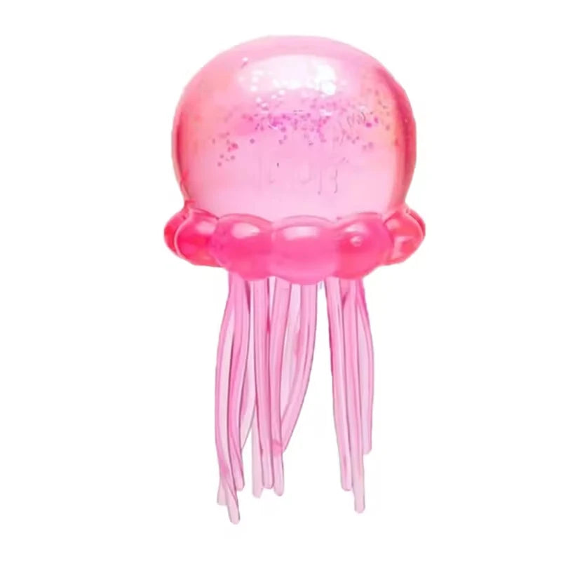 Squishies Nee Doh Jellyfish Squish Toy Fidget Toy, Water Sensory Soft Jelly Squeeze Stress Relief Fidget Toy